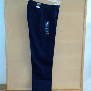 KIRKLAND Signature  NEW  TWILL PANTS  NAVY 100%Cotton  Size W30/L32